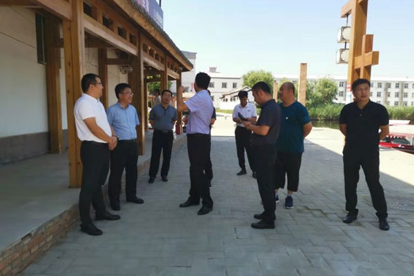 雄安领导莅临我公司视察 雄安领导莅临我公司视察