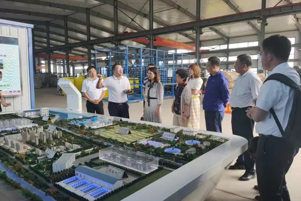 辽宁省环境保护产业协会赴我司考察 辽宁省环境保护产业协会赴我司考察